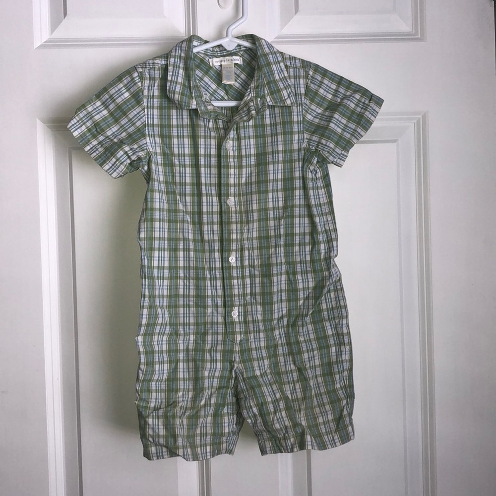 Pottery barn kids boys one piece